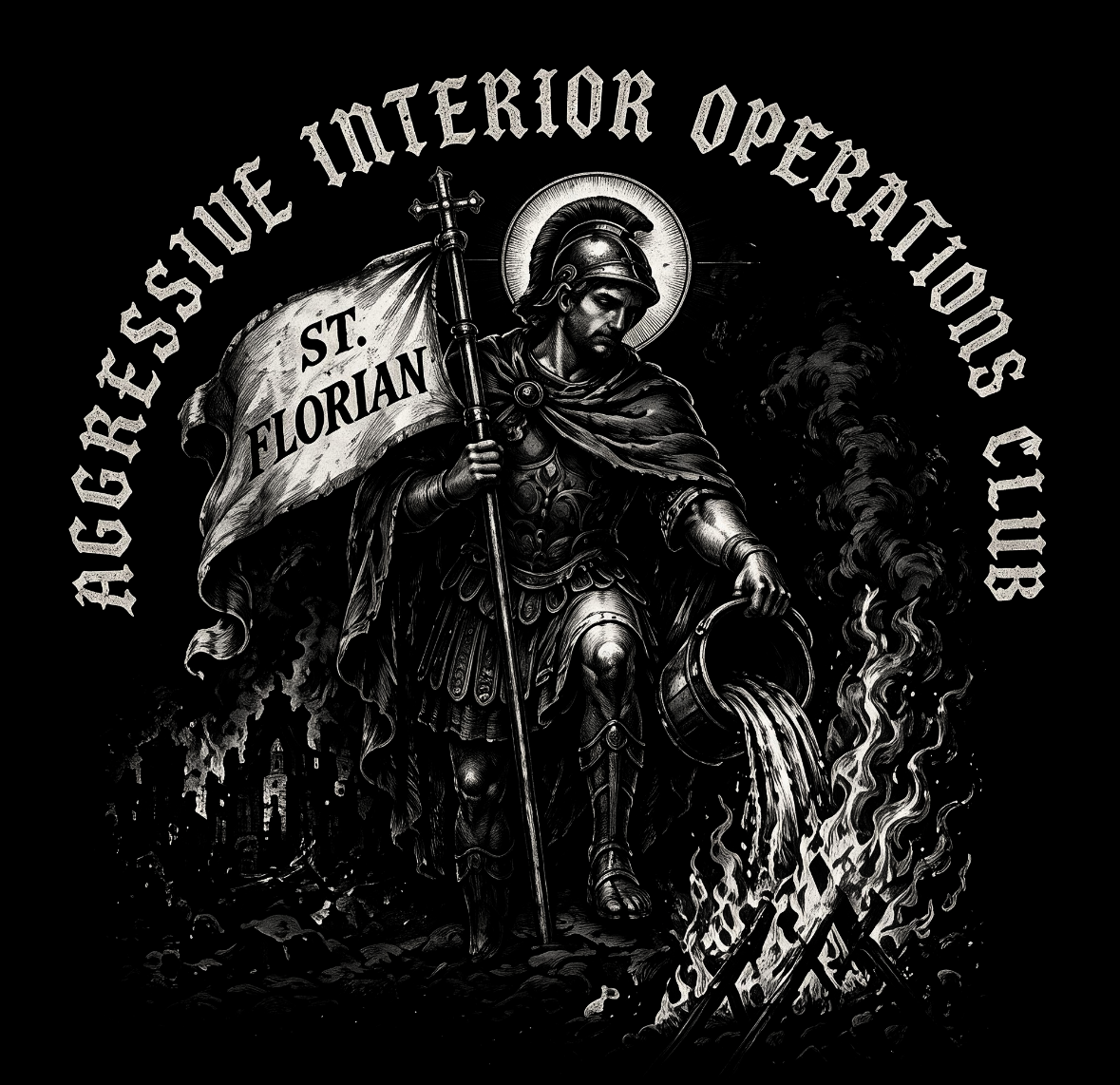Aggressive Interior Ops Afterburn Black • Sold Out